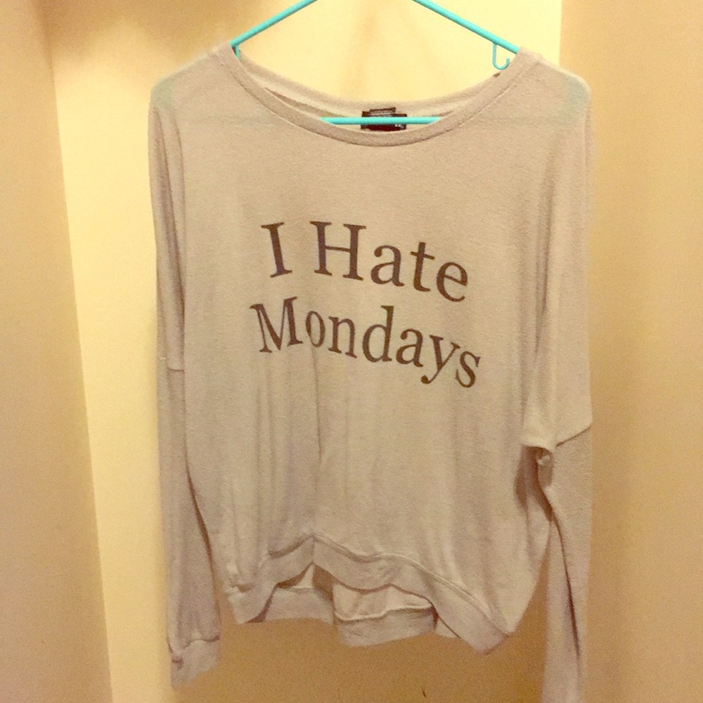 I Hate Mondays Long Sleeve Shirt